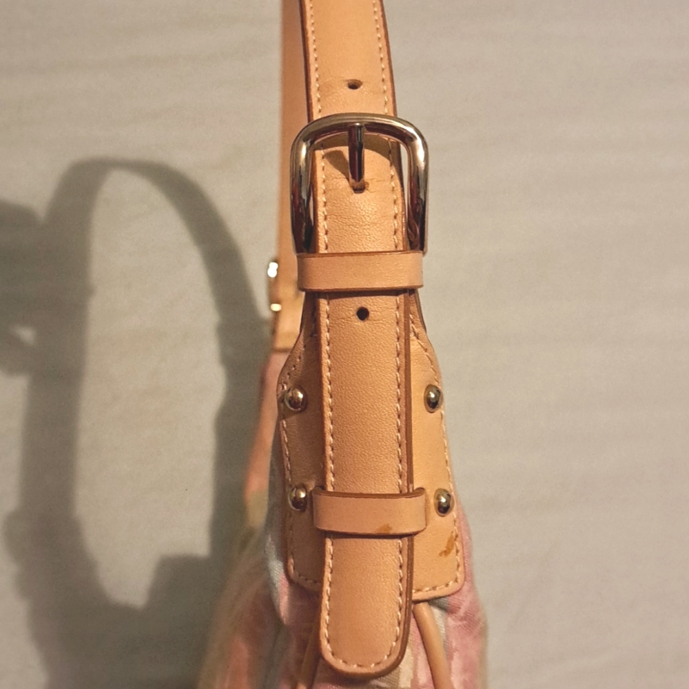 Fossil Hobo Bag Purse Pastal Summer - Picture 3 of 6